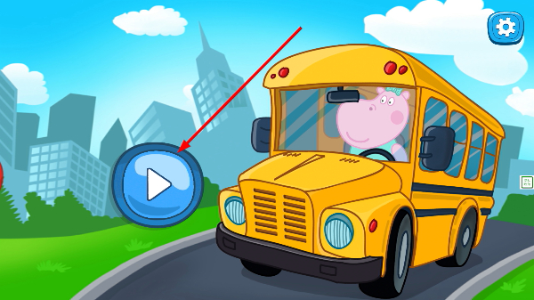 佩奇小镇迷你校车