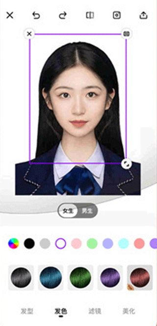 换发型测脸型app