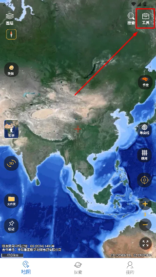 六寸互动地图