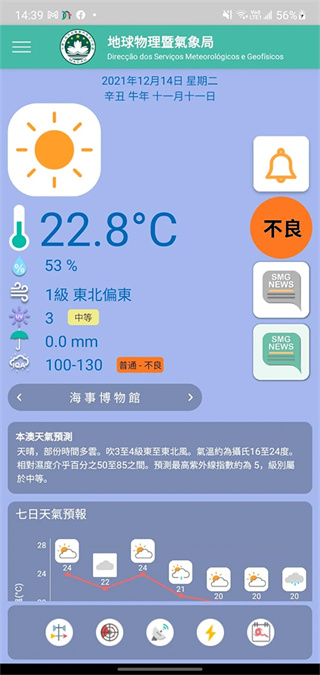 澳门天气