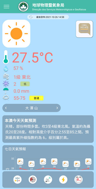 澳门天气