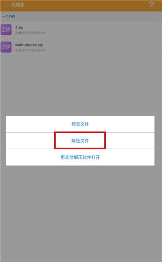文件解压王