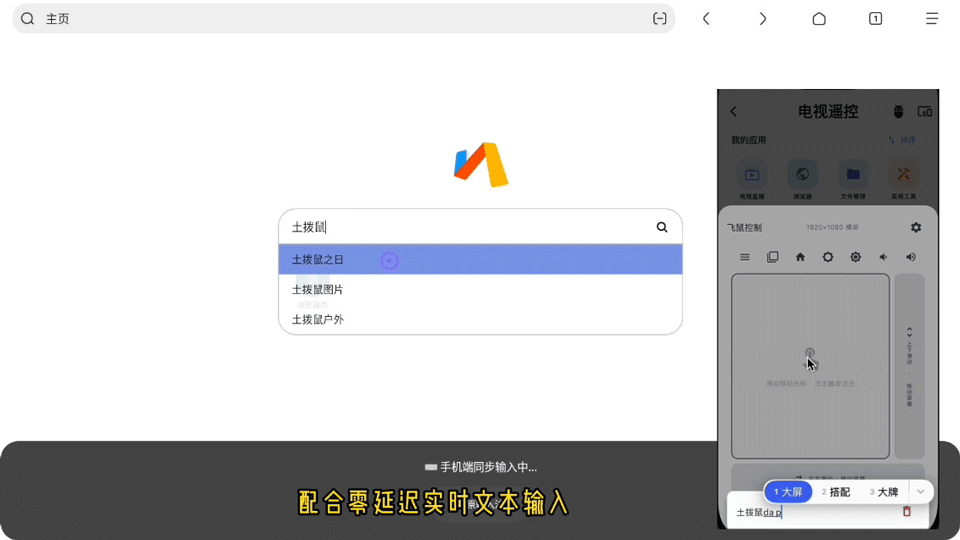 土拨鼠大屏助手