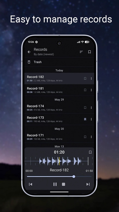 audio recorder